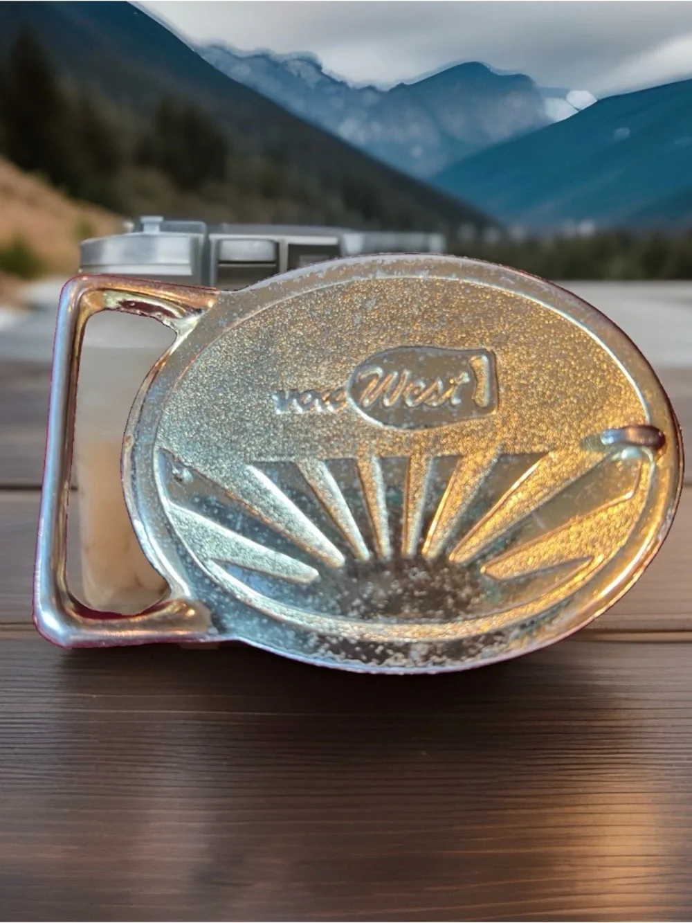 Vintage 70's-80's Von Best Belt Buckle